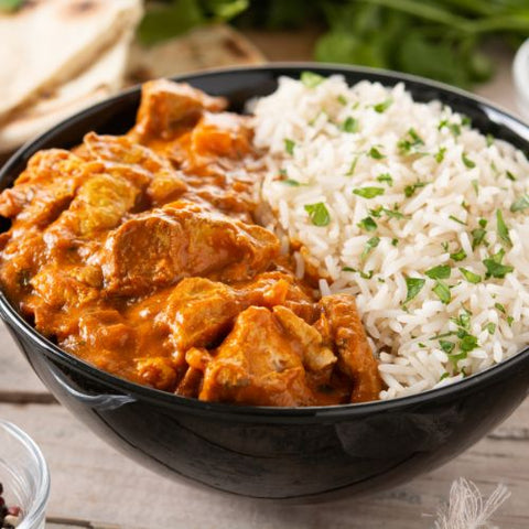 Butter Chicken With Rice