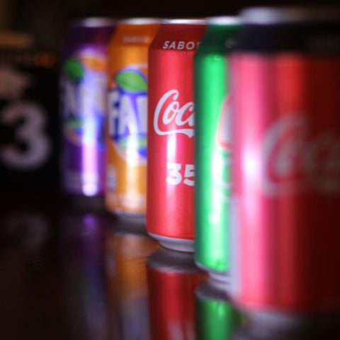 Cola, Fanta, Sprite, Cola Zero, 1L