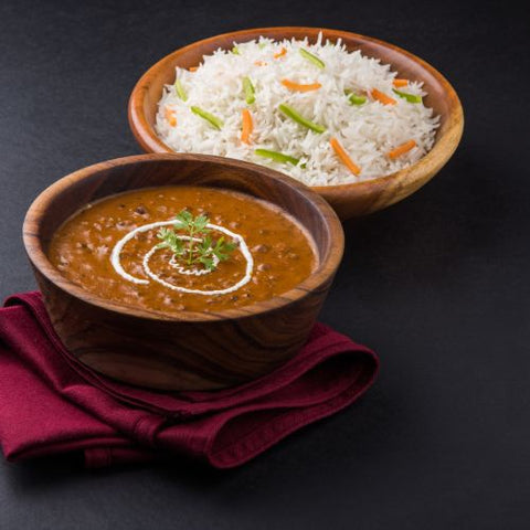 Daal Makhani With Rice