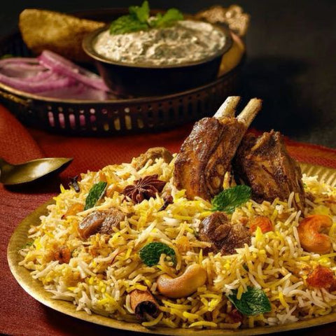 Lamm Dum Biryani