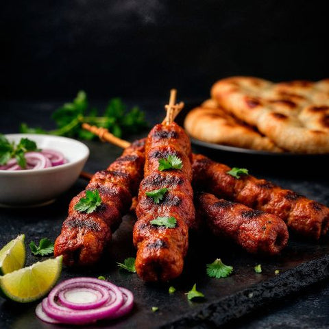 Tandoori Lamm Sikh kabab