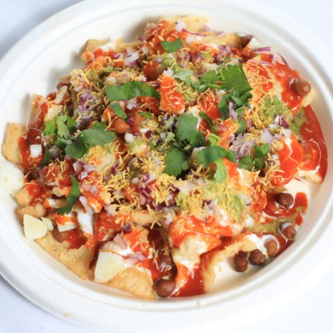 Alloo Samosa Chat